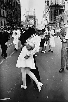 Pocałunek na Times Square